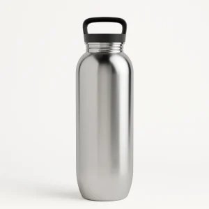 Ultralight Loop-Lid Wide-Mouth 800ml Stainless Steel Water Bottles